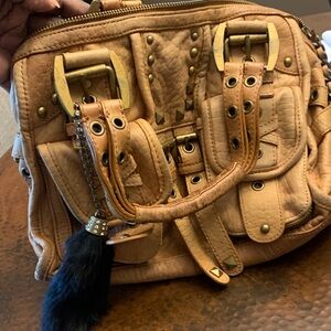 Stylish Tan Leather Women's Bag